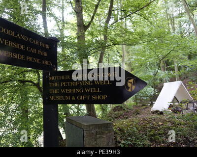 Autour de knaresborough Banque D'Images