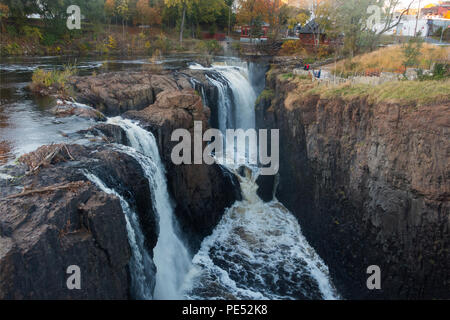 Paterson grande chute park New Jersey Banque D'Images