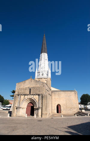 Ile de Ré tour de l'église Saint-Étienne à Ars-en-Ré Banque D'Images
