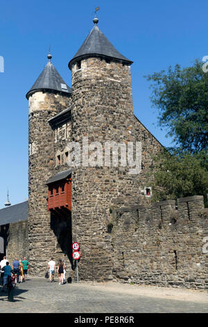 Helpoort porte de ville à Maastricht, Pays-Bas Banque D'Images