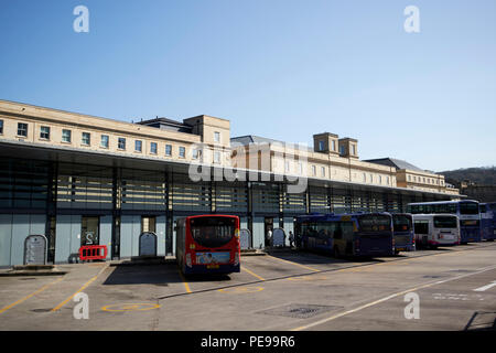 La gare routière de bain Baignoire England UK Banque D'Images