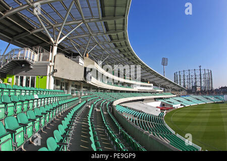 Vue générale du terrain de l'avant du Surrey CCC vs Middlesex CCC, Match amical de cricket au Kia Oval le 22 mars 2016 Banque D'Images