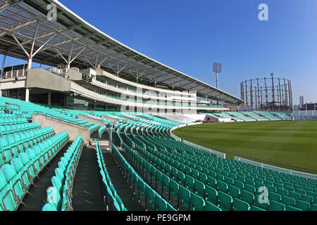 Vue générale du terrain de l'avant du Surrey CCC vs Middlesex CCC, Match amical de cricket au Kia Oval le 22 mars 2016 Banque D'Images