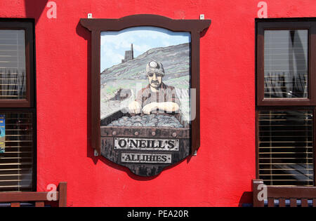 O'Neill Pub à Allihies sur la péninsule de Beara Banque D'Images