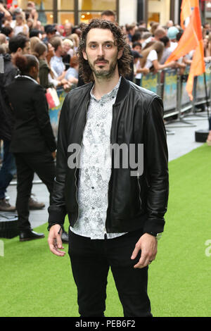 Londres, Royaume-Uni. 13 août, 2018. Blake Harrison, le Festival - Première mondiale, Leicester Square, Londres, Royaume-Uni, 13 août 2018, photo de Richard Goldschmidt : Riche de crédit Gold/Alamy Live News Banque D'Images