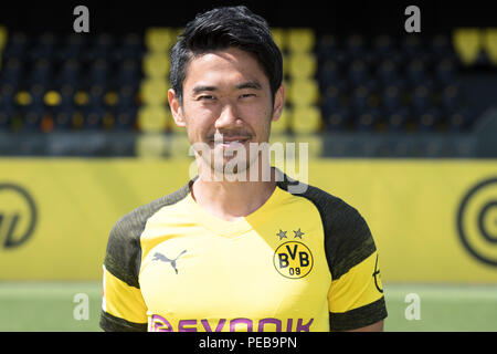 Dortmund, Allemagne. 10 août, 2018. Shinji KAGAWA (N), portrait de mi-longueur, football 1. Bundesliga, le Borussia Dortmund (NE), appuyez sur date 10.08.2018 à Dortmund/Allemagne. ¬ | Conditions de crédit dans le monde entier : dpa/Alamy Live News Banque D'Images