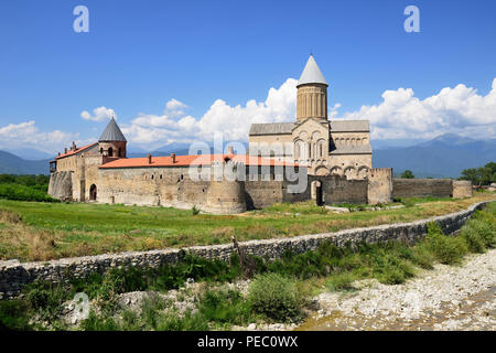 La Géorgie, Monastère Alaverdi ceux des plus grands objets sacrés en Géorgie, situé dans la région de Kakheti, près de la ville de Telavi. Banque D'Images