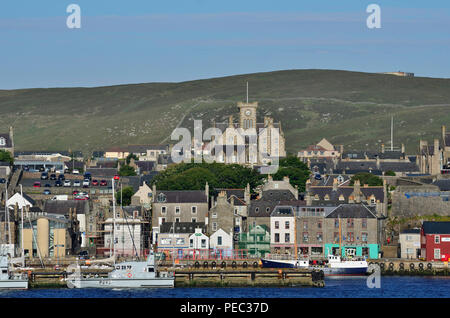 Front de Lerwick, Mainland, Shetland, Scotland, UK 180701 73751  Banque D'Images