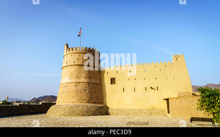 Al-Bithnah Fort dans l'Émirat de Fujairah, ÉMIRATS ARABES UNIS Banque D'Images