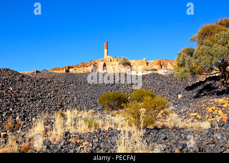 Image prise dans la ville historique de Silverton à New South Wales Australie près pas loin de Broken Hill Banque D'Images