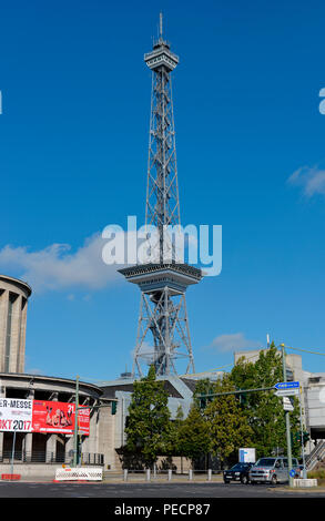 Funkturm, Messedamm, Westend, Charlottenburg, Berlin, Deutschland Banque D'Images