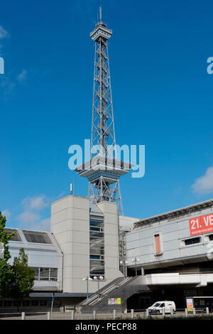 Funkturm, Messedamm, Westend, Charlottenburg, Berlin, Deutschland Banque D'Images