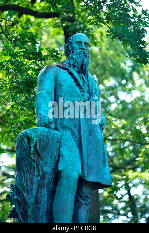 Denkmal, Turnvater Jahn, Friedrich Ludwig, Hasenheide Neukoelln, Berlin, Deutschland Banque D'Images