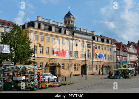 Bruhl, Markt, Eisenach, Thuringe, Allemagne Banque D'Images