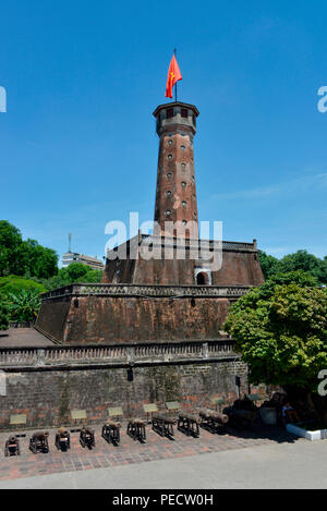 Lit Flaggenturm Militaergeschichte Co, Museum fuer, Dien Bien Phu, Hanoi, Vietnam Banque D'Images