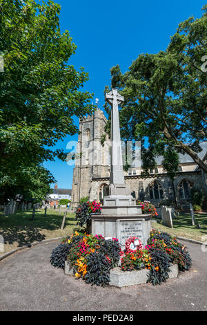 St Giles & St Nicholas église paroissiale, Sidnouth, Devon, UK Banque D'Images