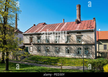 Hop Store House dans la ville de Zatec. République tchèque. Banque D'Images