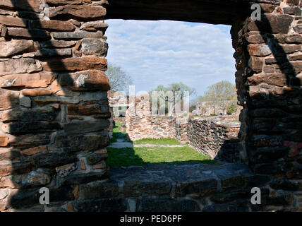 Mission Espada San Antonio Missions National Park Banque D'Images