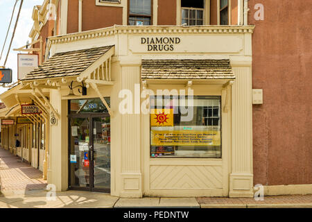 Pharmacie Médicaments Diamant, Diamant, 226 East Avenue Gaithersburg, Maryland Banque D'Images