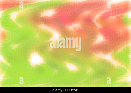 Abstract soft pastel lisse de couleur fond texturé floue au large de l'accent tonique en vert Banque D'Images