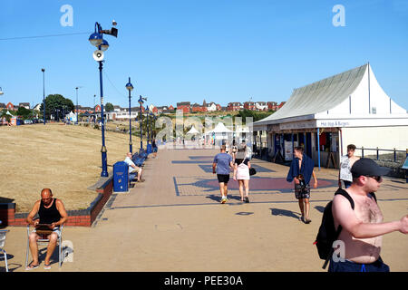 La Promenade, Whitmore Bay, Barry Island. Banque D'Images