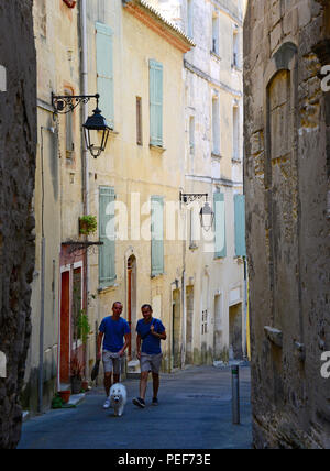 Les ruelles d'Arles, Provence Banque D'Images