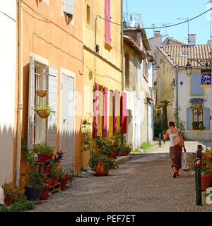 Les ruelles d'Arles, Provence Banque D'Images
