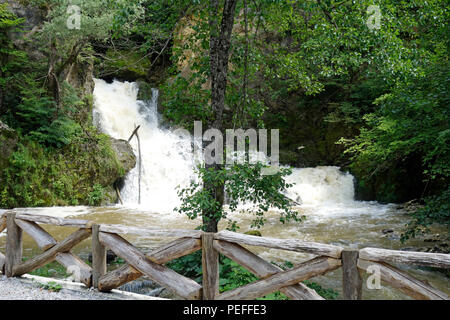 ' Cascade gifle", dans Marofom pod Polje, Mrzlo, Slovénie Savinjska Banque D'Images