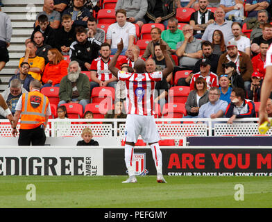 STOKE CITY V BRENTFORD 2018 Banque D'Images