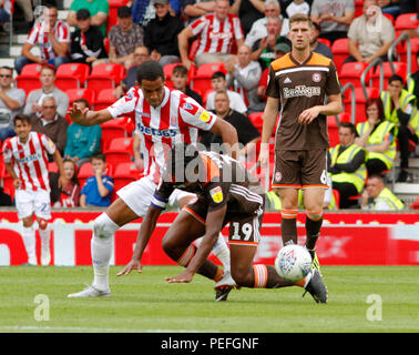 STOKE CITY V BRENTFORD 2018 Banque D'Images