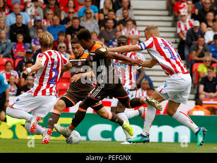 STOKE CITY V BRENTFORD 2018 Banque D'Images