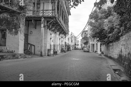 Vieille ville de Mombasa Banque D'Images