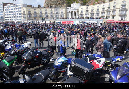 Journée annuelle de vélo peut fonctionner, 1 mai 2017, Hastings, East Sussex Royaume Uni Banque D'Images