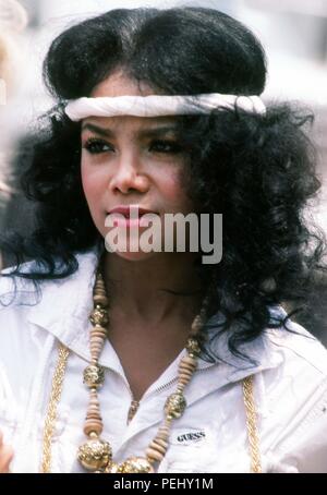 Latoya Jackson. 1984 Photo par John Barrett/PHOTOlink.net MediaPunch / Banque D'Images