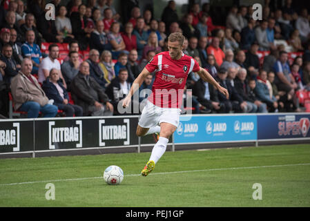 Salford City FC 2-1 Halifax Town FC. Vanorama Ligue Nationale. Le stade de la péninsule, Salford. Banque D'Images