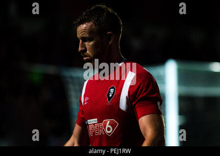 Salford City FC 2-1 Halifax Town FC. Vanorama Ligue Nationale. Le stade de la péninsule, Salford. Banque D'Images