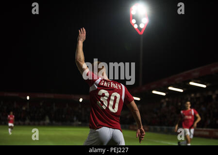 Salford City FC 2-1 Halifax Town FC. Vanorama Ligue Nationale. Le stade de la péninsule, Salford. Banque D'Images