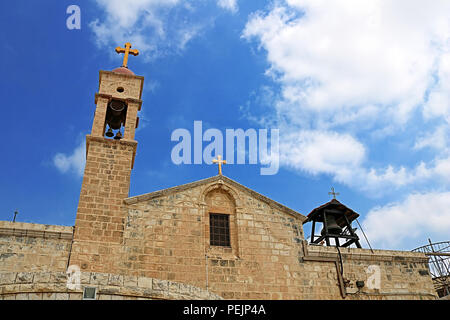 St Gabriels Eglise grecque orthodoxe de l'Annonciation de Nazareth, Israël Banque D'Images