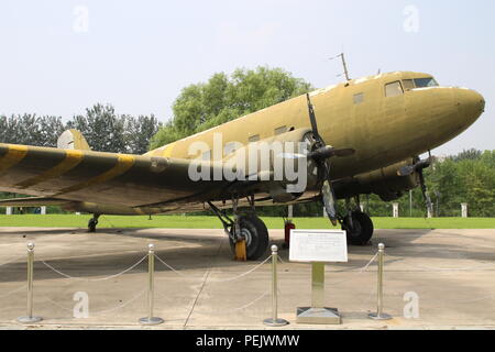 Musée de l'Aviation civile, Beijing, Chine Banque D'Images