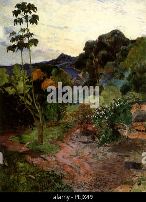 Vegitation Tropical, Gauguin, Paul Banque D'Images