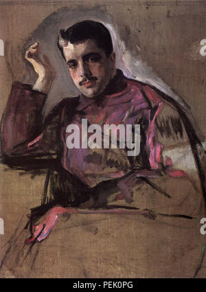 Serge de Diaghilev, Serov, Valentin Alexandrovitch Banque D'Images