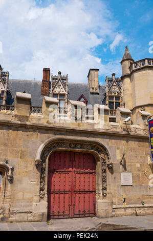 L'Hotel des abbés de Cluny, avec le Musée de Cluny, la Sorbonne, quartier Rive Gauche, Paris, France Banque D'Images