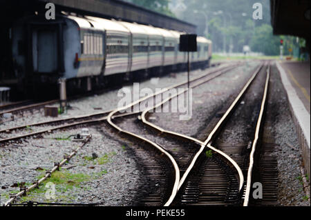 Ancienne gare ferroviaire de Tanjong Pagar à Singapour Banque D'Images