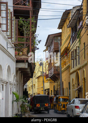 Vieille ville de Mombasa Banque D'Images