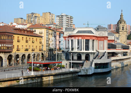 Mercado de la Ribera, Bilbao, Espagne Banque D'Images