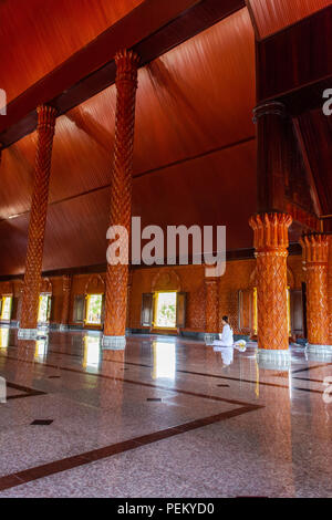 Temple dans la province d'Ubon Ratchathani, au nord-est (ISAN), Thaïlande Banque D'Images