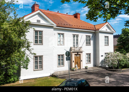 Musée Mannerheim ; Mannerheimin Museo. Accueil de Carl Gustaf Emil Mannerheim, célèbre homme d'État finlandais et officier militaire. Helsinki, Finlande. Banque D'Images