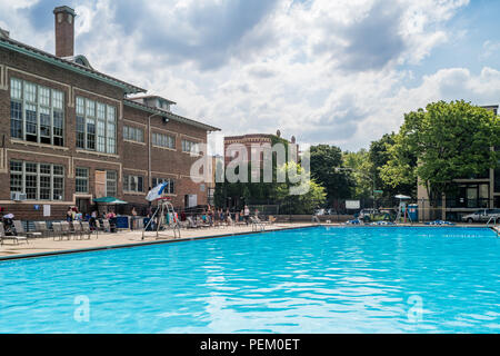 Piscine du parc Holstein Banque D'Images