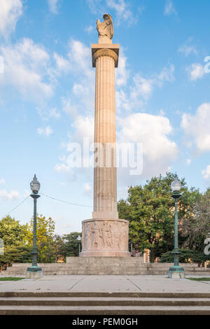 Monument à Logan Logan Square Banque D'Images