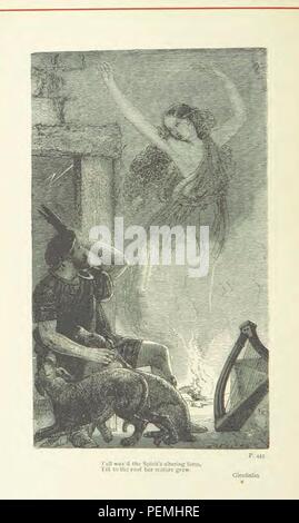 Archives historiques Image réalisée à partir de la page 468 "The Complete Poetical et dramatiques de Sir Walter Scott. Avec une mémoire d'introduction par W. B. Scott. Avec des illustrations Banque D'Images